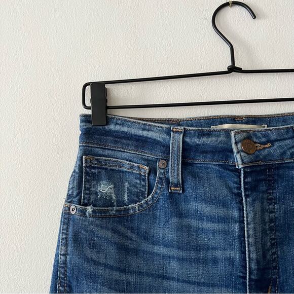 Madewell Petite Curvy High-Rise Skinny Jeans: Drop Step-Hem Edition - Picture 10 of 10